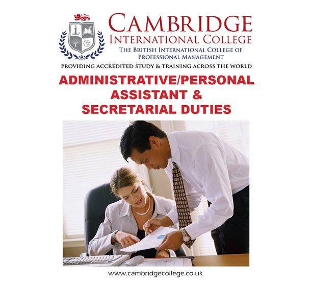 Administrative, Personal Assistant & Secretarial Duties